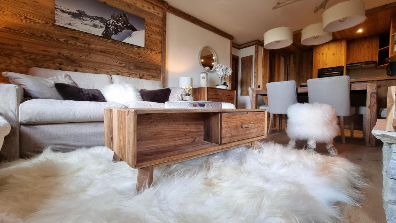 Arcs 1950 Appartement Luxe Type Chalet 5 A 7 Personnes Vue Imprenable Sur Le Montblanc Skis Aux Pieds Les Arcs  Zewnętrze zdjęcie