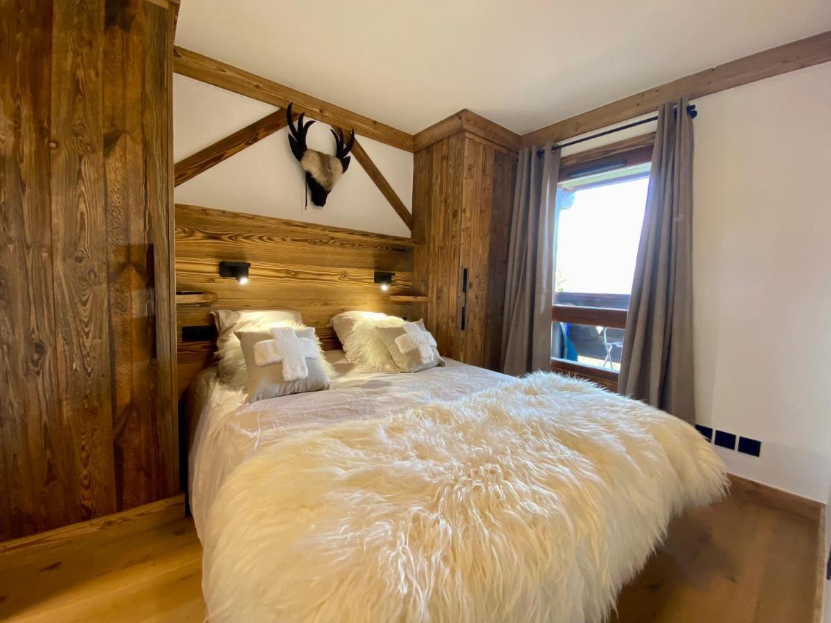 Arcs 1950 Appartement Luxe Type Chalet 5 A 7 Personnes Vue Imprenable Sur Le Montblanc Skis Aux Pieds Les Arcs  Zewnętrze zdjęcie