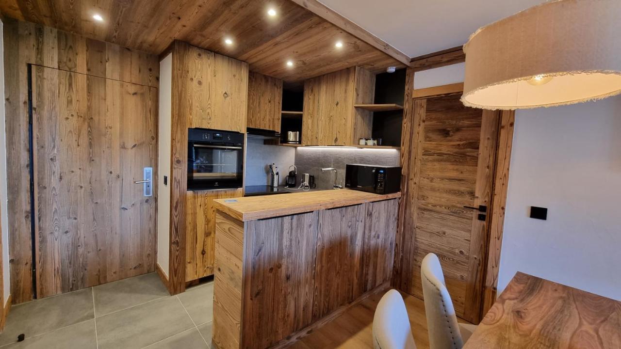 Arcs 1950 Appartement Luxe Type Chalet 5 A 7 Personnes Vue Imprenable Sur Le Montblanc Skis Aux Pieds Les Arcs  Zewnętrze zdjęcie