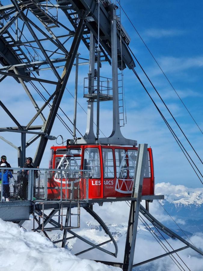 Arcs 1950 Appartement Luxe Type Chalet 5 A 7 Personnes Vue Imprenable Sur Le Montblanc Skis Aux Pieds Les Arcs  Zewnętrze zdjęcie