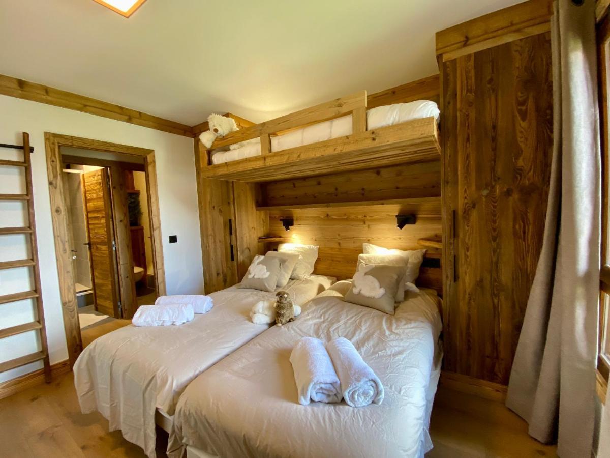 Arcs 1950 Appartement Luxe Type Chalet 5 A 7 Personnes Vue Imprenable Sur Le Montblanc Skis Aux Pieds Les Arcs  Zewnętrze zdjęcie