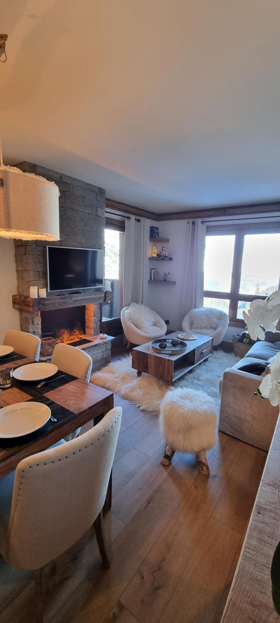 Arcs 1950 Appartement Luxe Type Chalet 5 A 7 Personnes Vue Imprenable Sur Le Montblanc Skis Aux Pieds Les Arcs  Zewnętrze zdjęcie