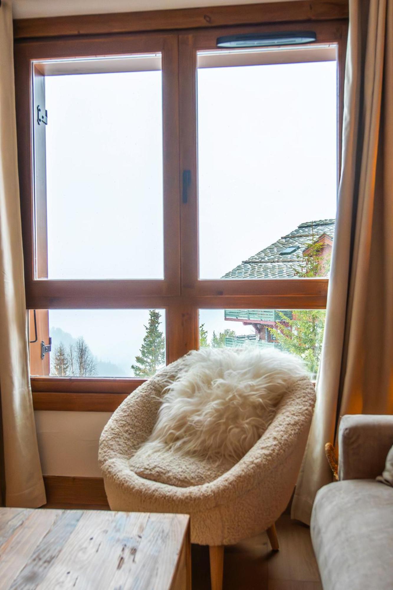 Arcs 1950 Appartement Luxe Type Chalet 5 A 7 Personnes Vue Imprenable Sur Le Montblanc Skis Aux Pieds Les Arcs  Zewnętrze zdjęcie