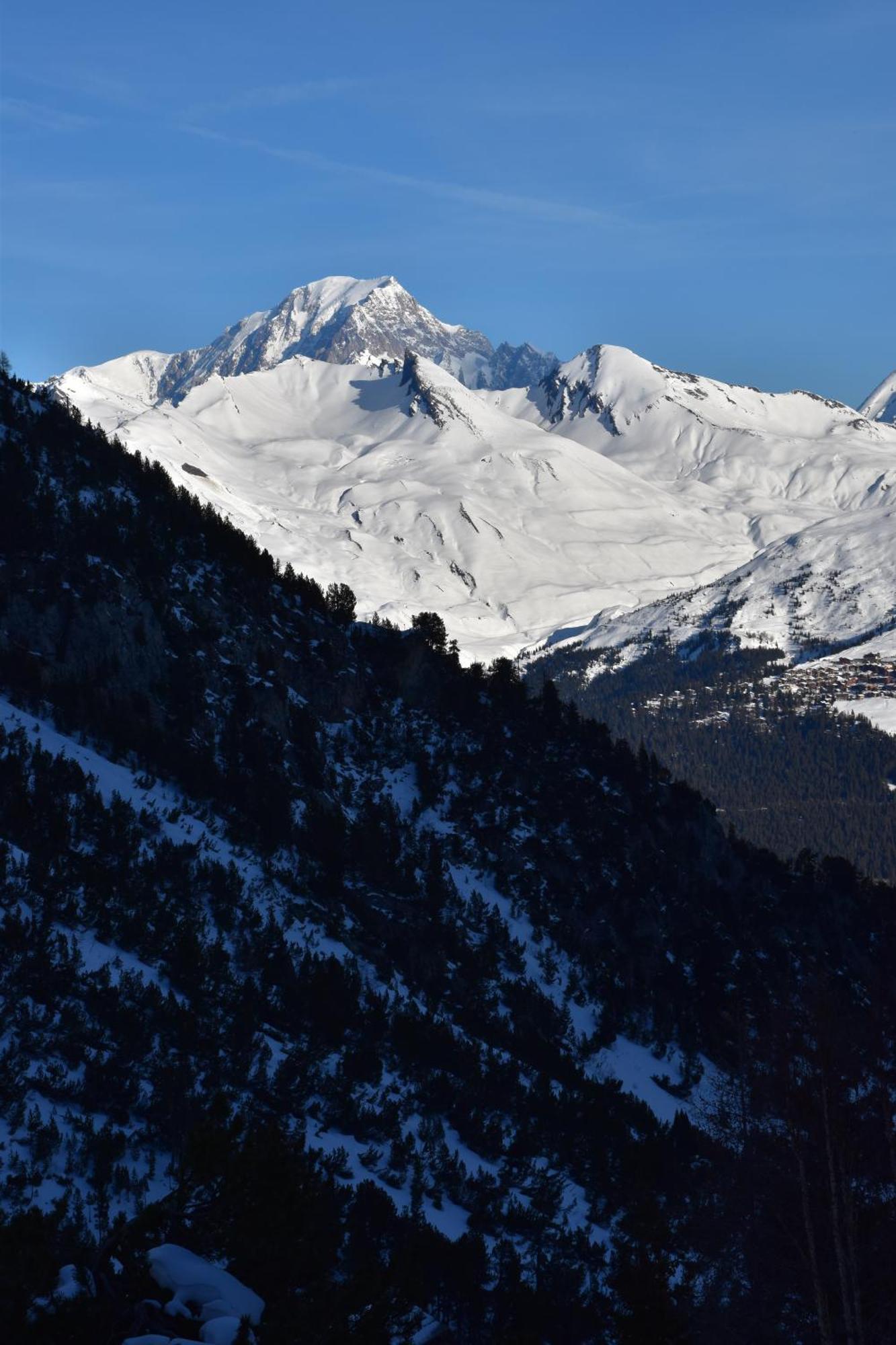 Arcs 1950 Appartement Luxe Type Chalet 5 A 7 Personnes Vue Imprenable Sur Le Montblanc Skis Aux Pieds Les Arcs  Pokój zdjęcie